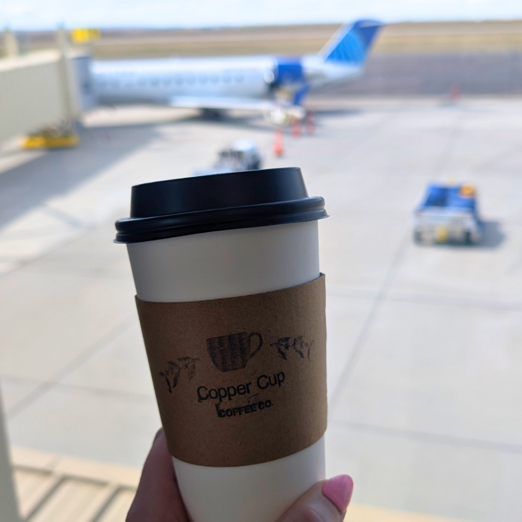 copper cup coffee at cpr